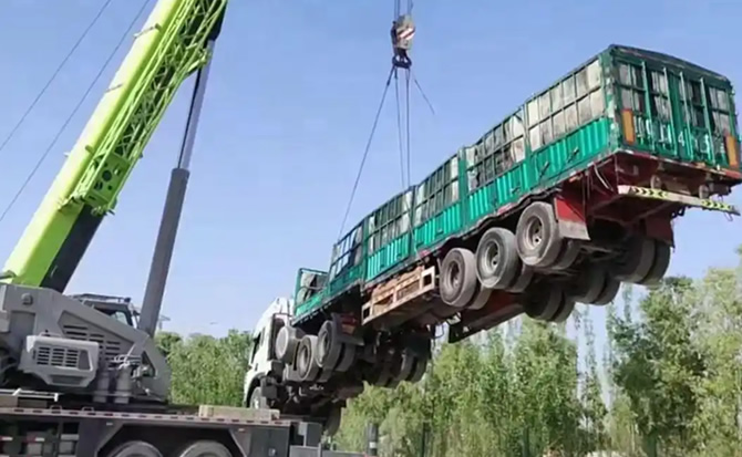 日照道路脱困救援案例